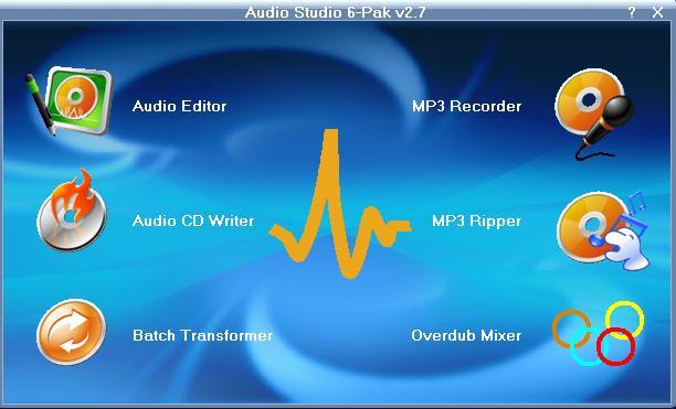 Audio Studio 6-Pak - Screenshot #1
