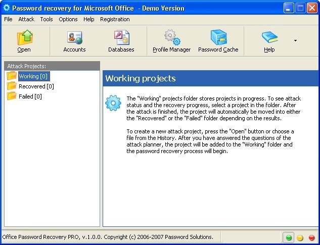 Office Password Recovery PRO - Screenshot #10