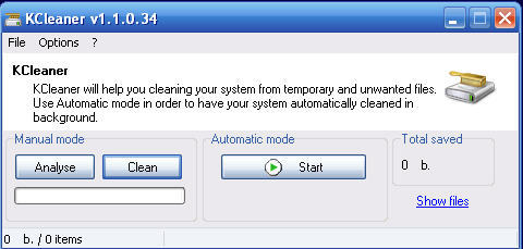 KC Softwares KCleaner - Screenshot #24