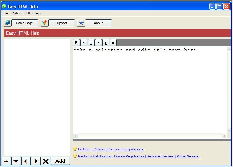 Easy HTML Help latest version - Get best Windows software