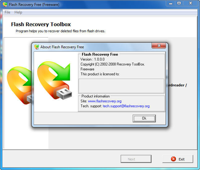 usb flash recovery hp netbook