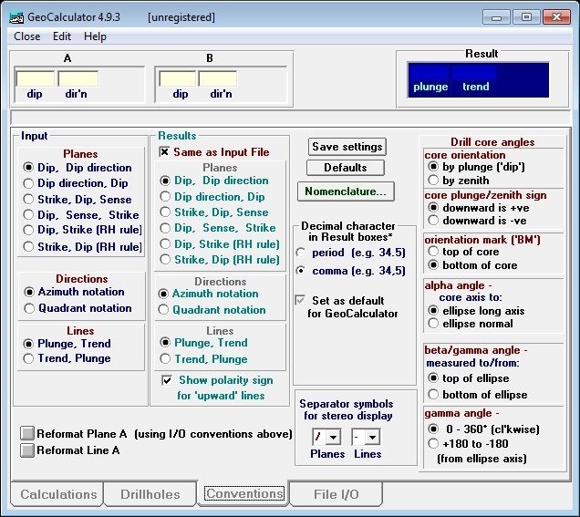 GEOCalculator Download For Free - SoftDeluxe