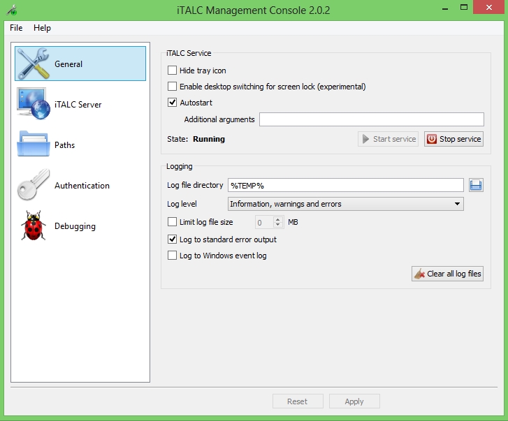 iTALC - Screenshot #1