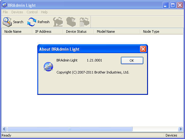 Brother BRAdmin Light - Screenshot #4