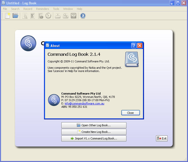 Command Log Book latest version - Get best Windows software