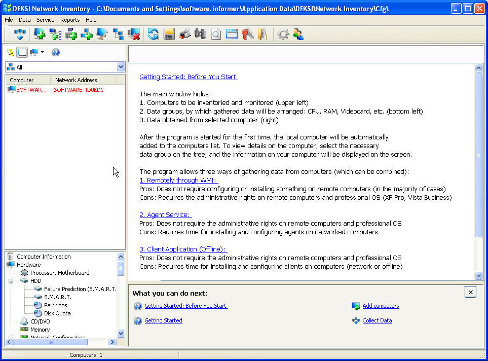 DEKSI Network Inventory - Screenshot #4