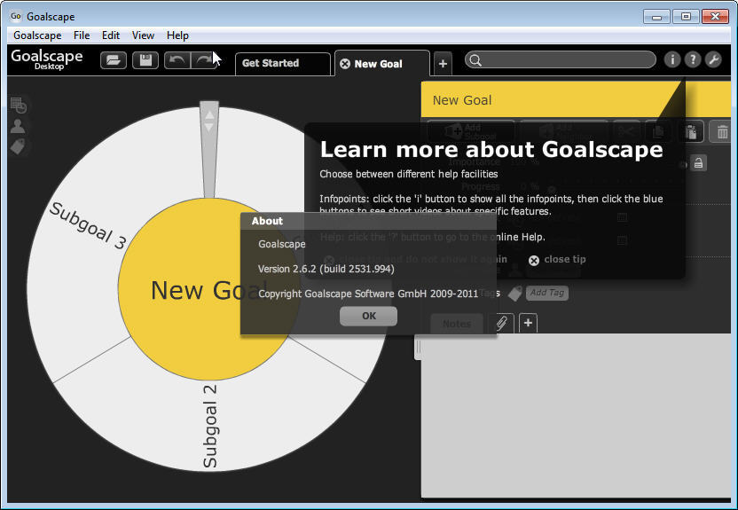 Goalscape download for free - SoftDeluxe