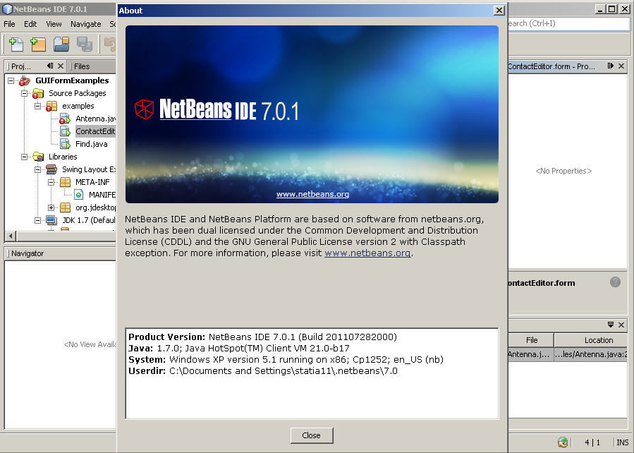 download NetBeans IDE