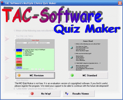 Multiple Choice Quiz Maker - Screenshot #20