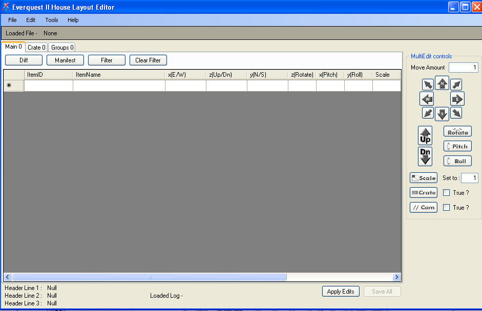 Eq2LayoutEditor - Screenshot #1