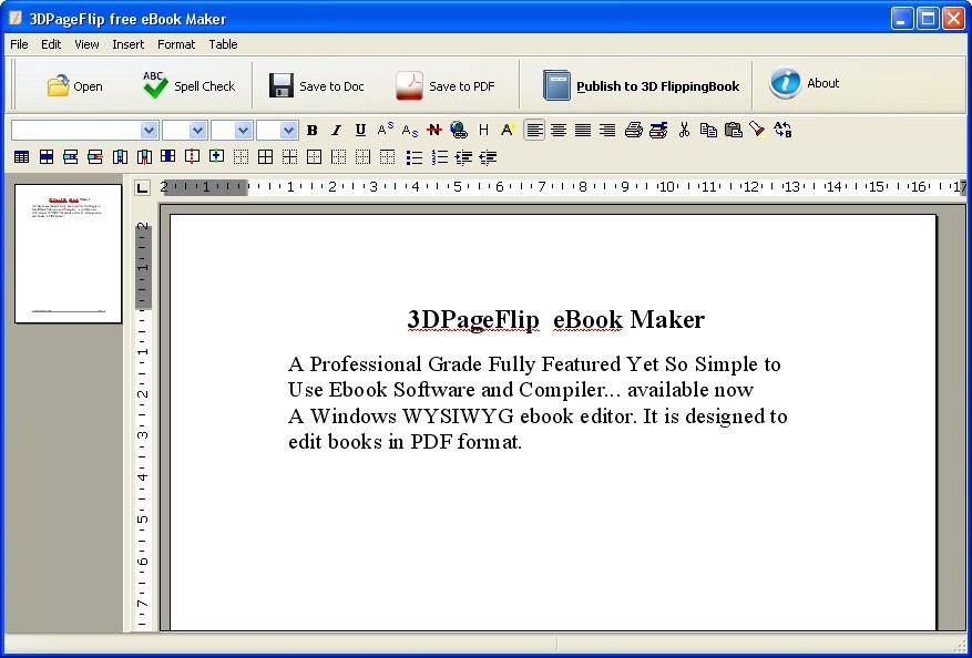 3DPageFlip Free eBook Maker latest version Get best Windows software