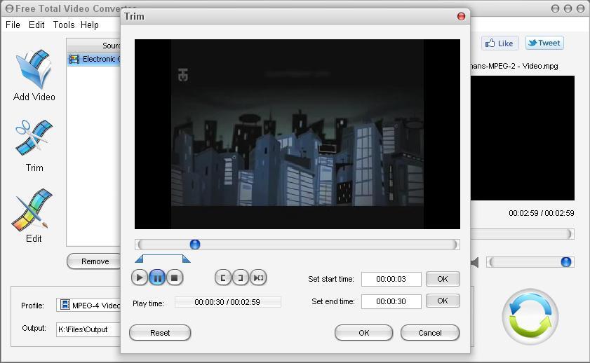 Free Total Video Converter - Screenshot #5