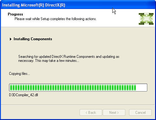 directx end user runtime download windows 10