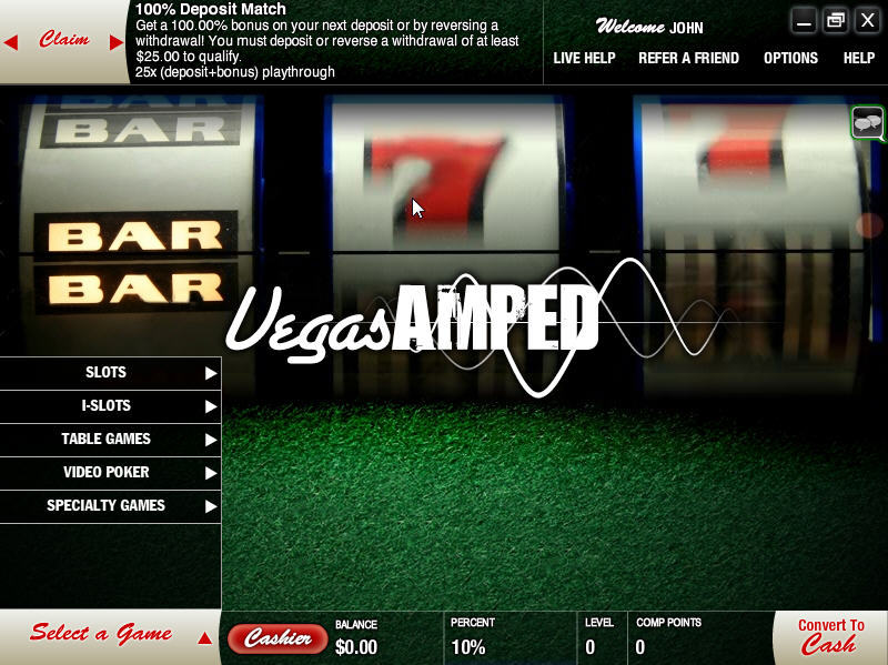 Vegas Amped - Screenshot #1