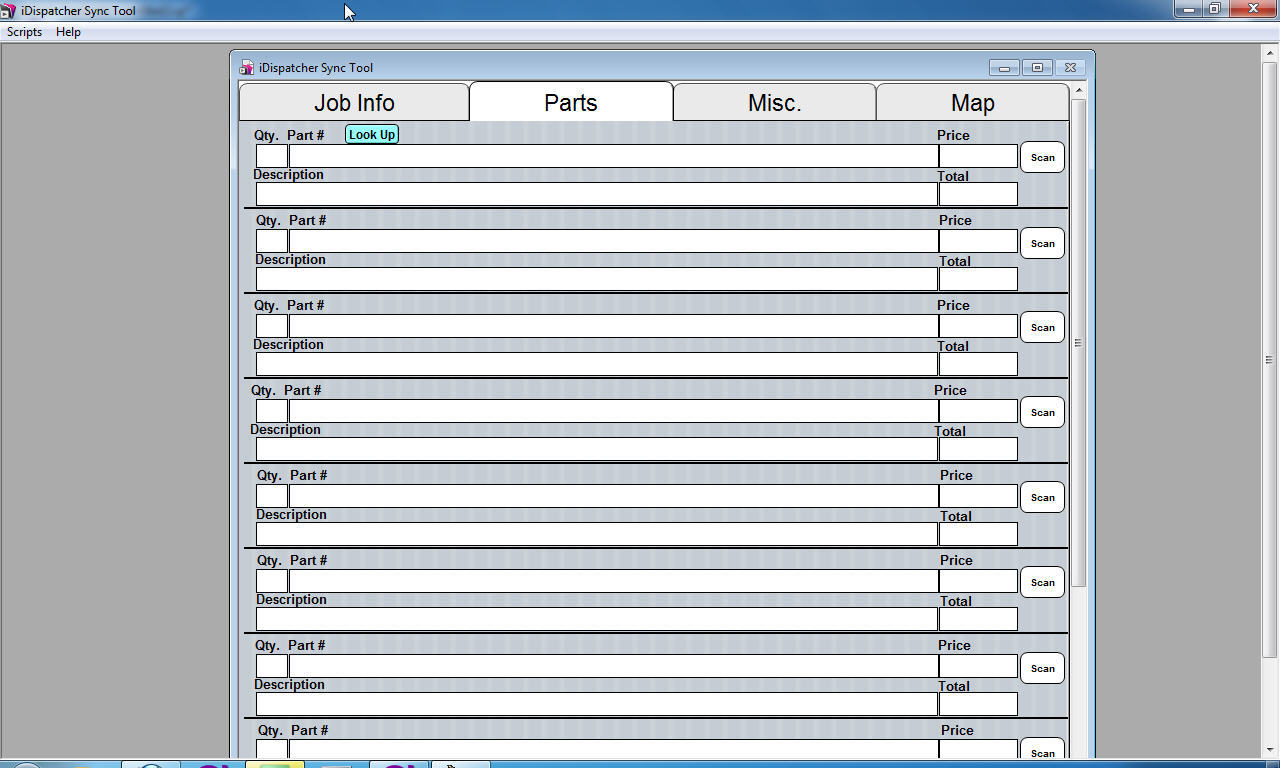 iDispatcher Sync Tool - Screenshot #1