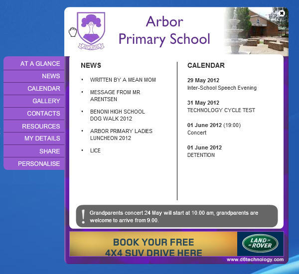 Arbor Primary School - Screenshot #2