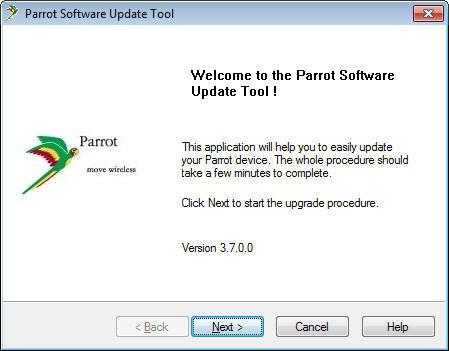 Parrot Software Update Tool - Screenshot #2