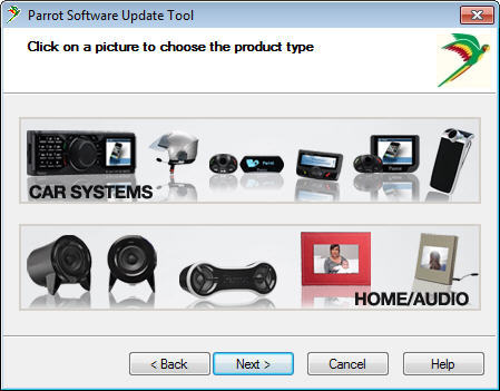 Parrot Software Update Tool - Screenshot #1