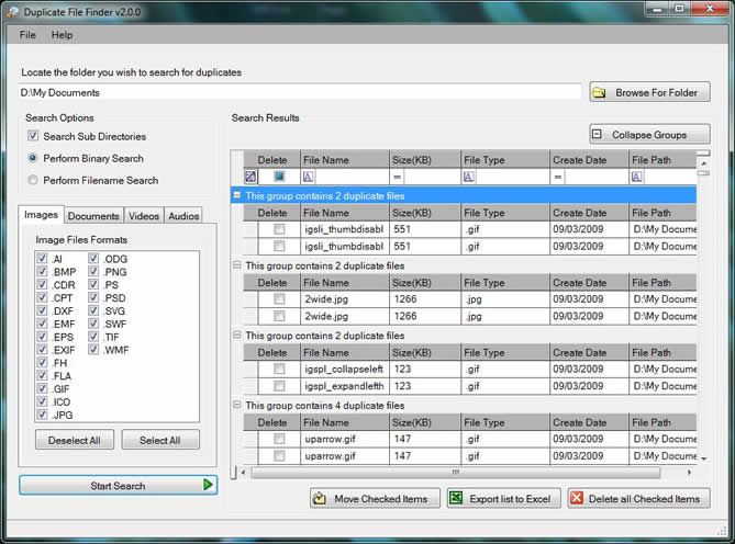 TPD Duplicate File Finder latest version - Get best Windows software