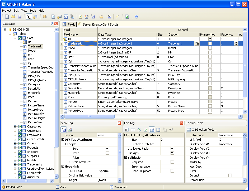 ASP.NET Maker - Screenshot #13