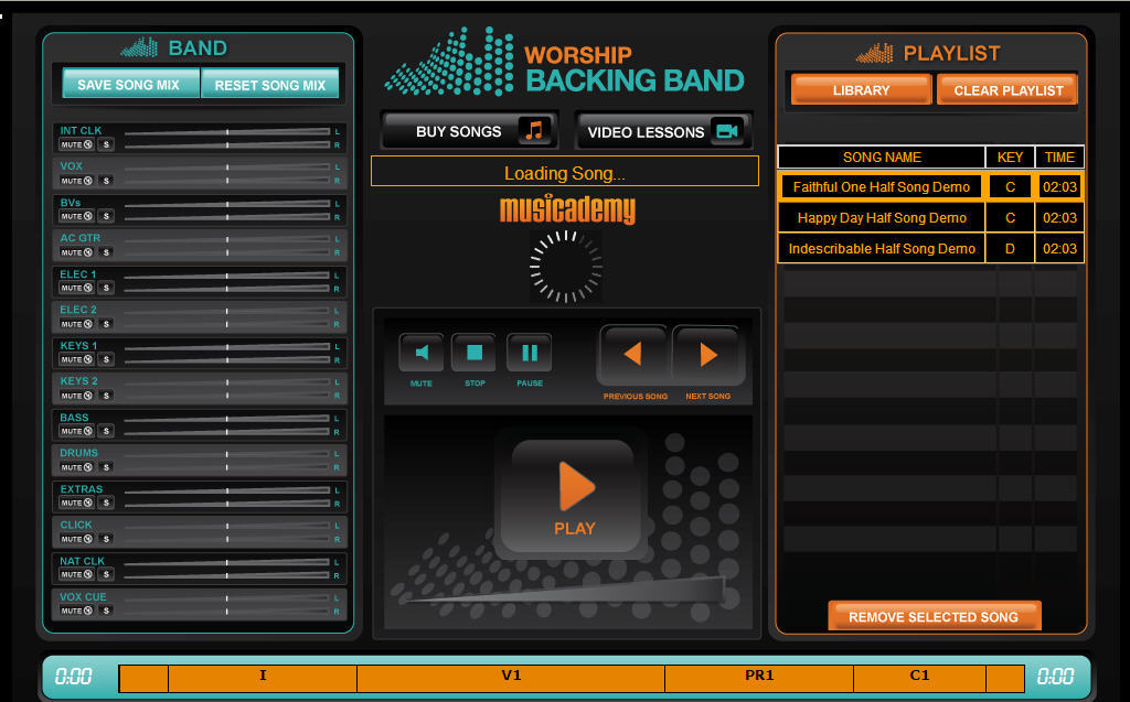 Worship Backing Band MultiTrack Player Demo Version latest version