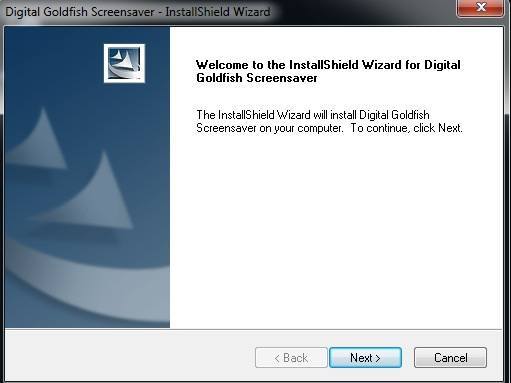 Digital Goldfish Screensaver - Screenshot #3