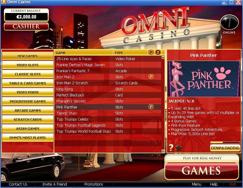 Omni casino free download pc games