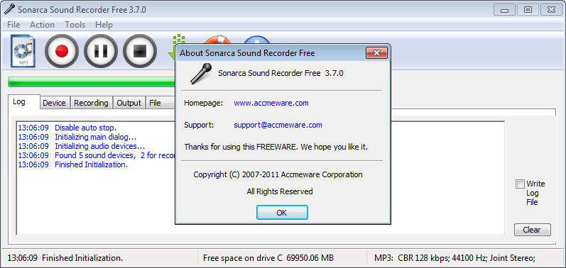 sound recorder full version