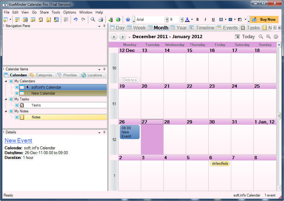 instal VueMinder Calendar Ultimate 2023.01 free