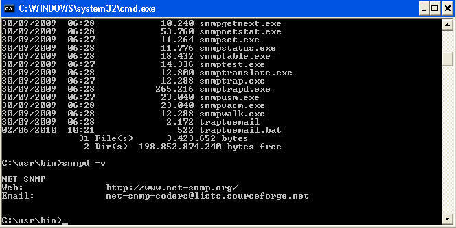 Net snmp windows как пользоваться