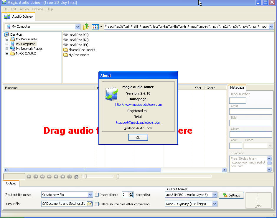 Magic Audio Joiner latest version Get best Windows software
