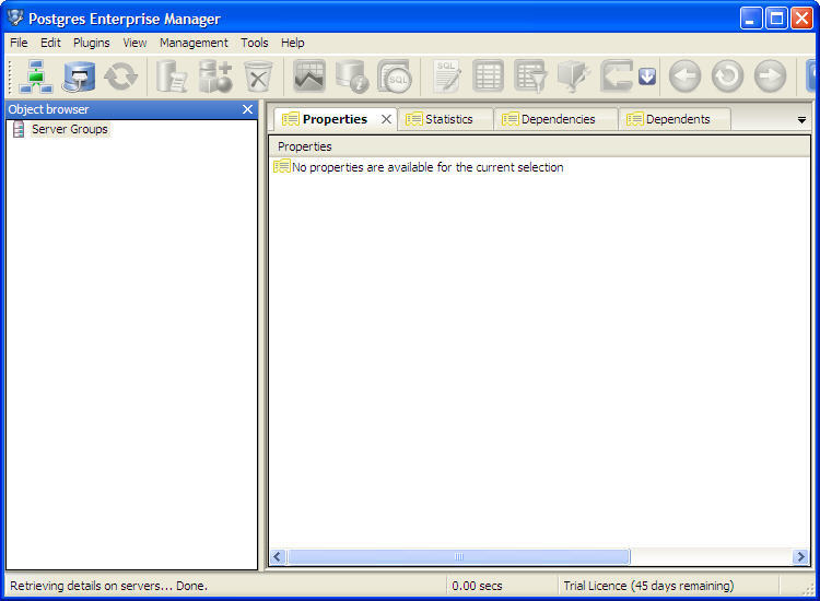 Postgres Enterprise Manager download for free - SoftDeluxe