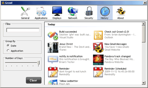 Facebook Growler - Screenshot #1