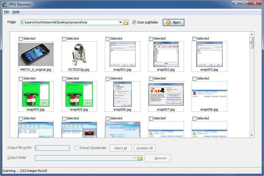 jpeg recovery software