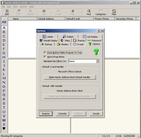 Handy Address Book - Screenshot #18