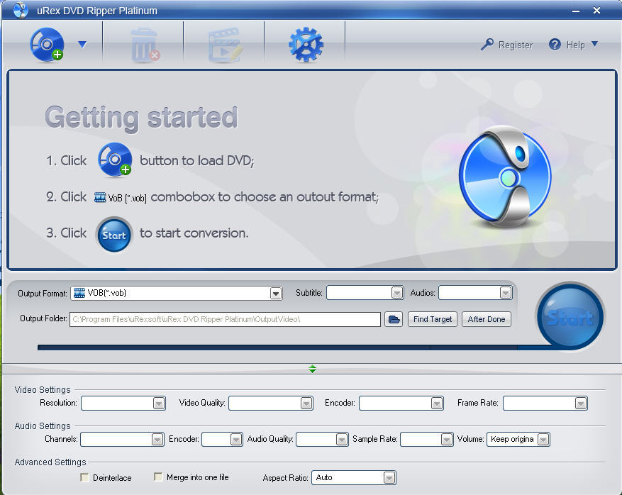 uRex DVD Ripper Platinum - Screenshot #20