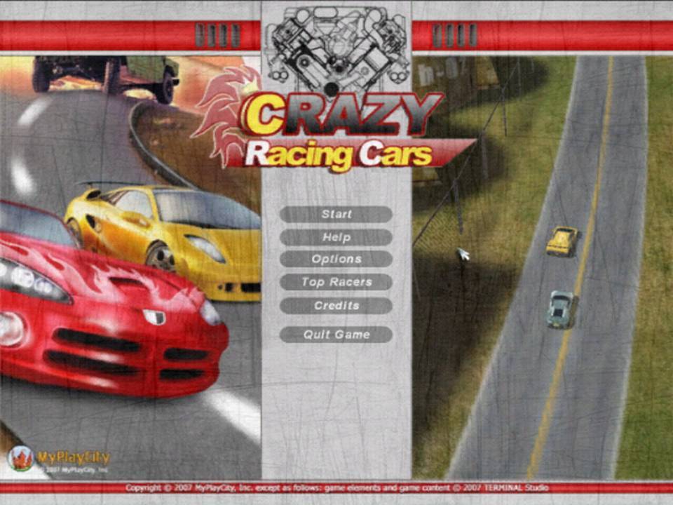 Crazy Racing Cars - Screenshot #2