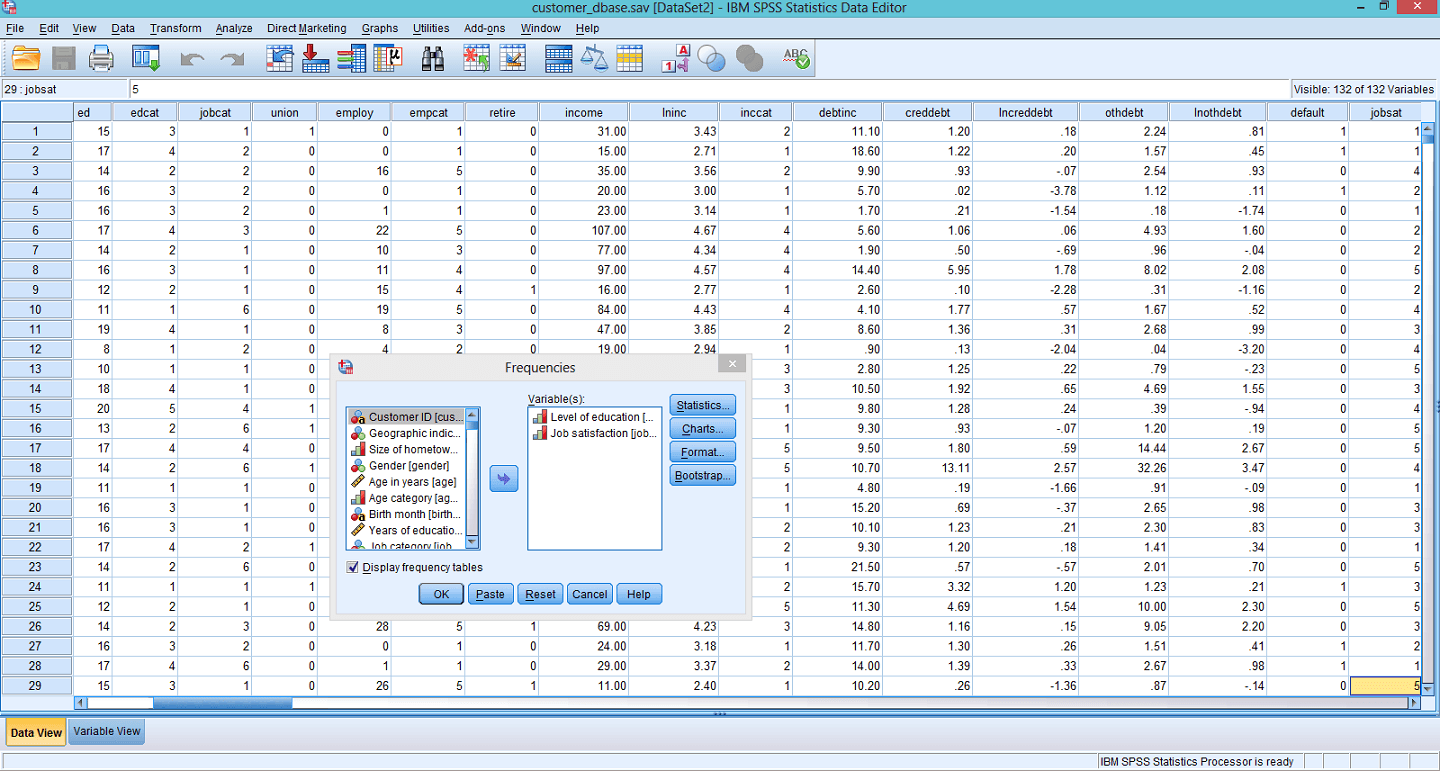 SPSS - Screenshot #7