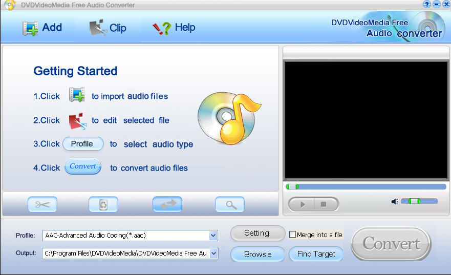 DVDVideoMedia Free Audio Converter - Screenshot #4