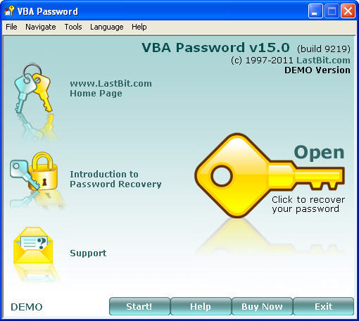 Crack password protected vba project unviewable