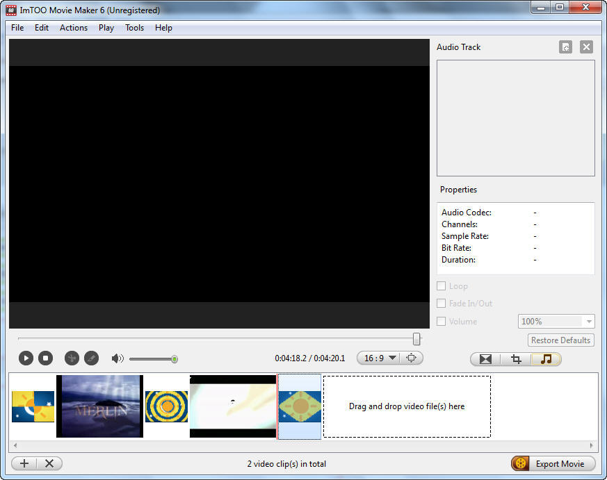 Movie maker 2012