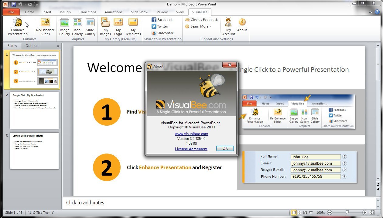 VisualBee for Microsoft PowerPoint - Screenshot #6