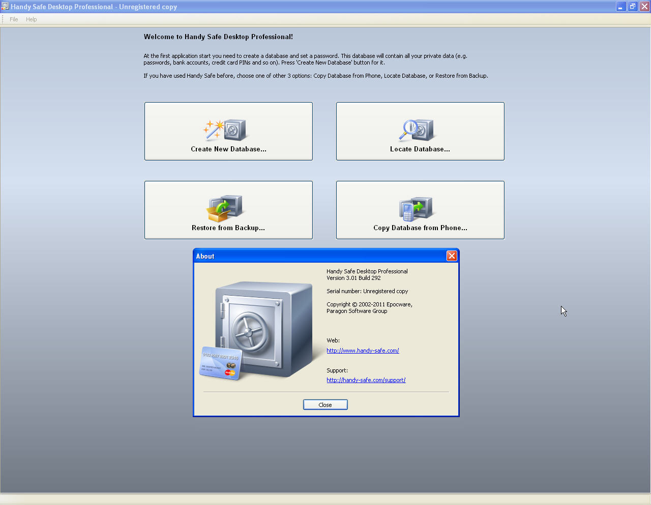 Handy Safe Desktop Professional download for free SoftDeluxe