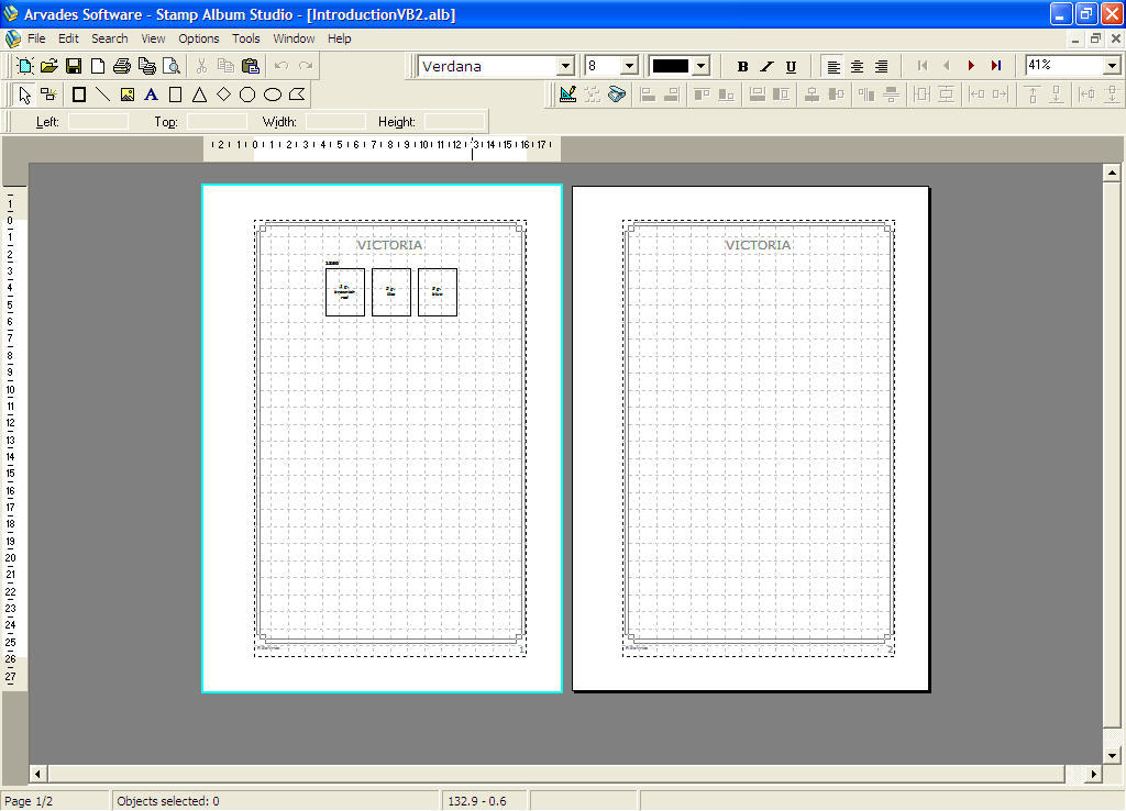 Stamp Album Studio - Screenshot #2