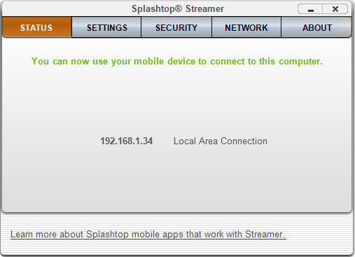 Splashtop Streamer - Screenshot #15