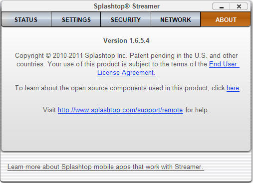 Splashtop Streamer - Screenshot #14