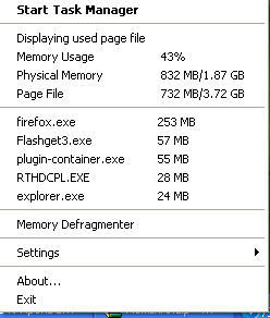 MemInfo download for free - SoftDeluxe