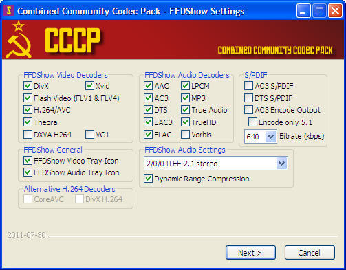 Combined Community Codec Pack - Screenshot #10