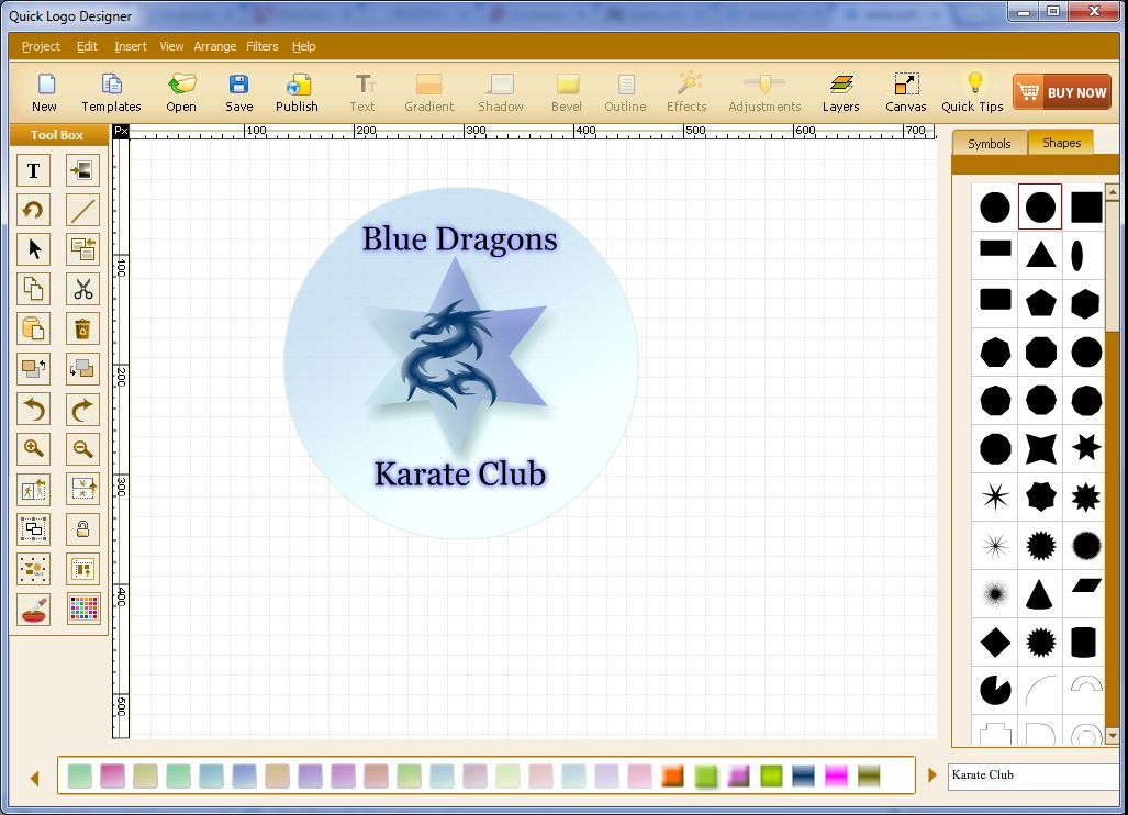 Quick Logo Designer - Screenshot #1