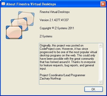 Finestra Virtual Desktops - Screenshot #3